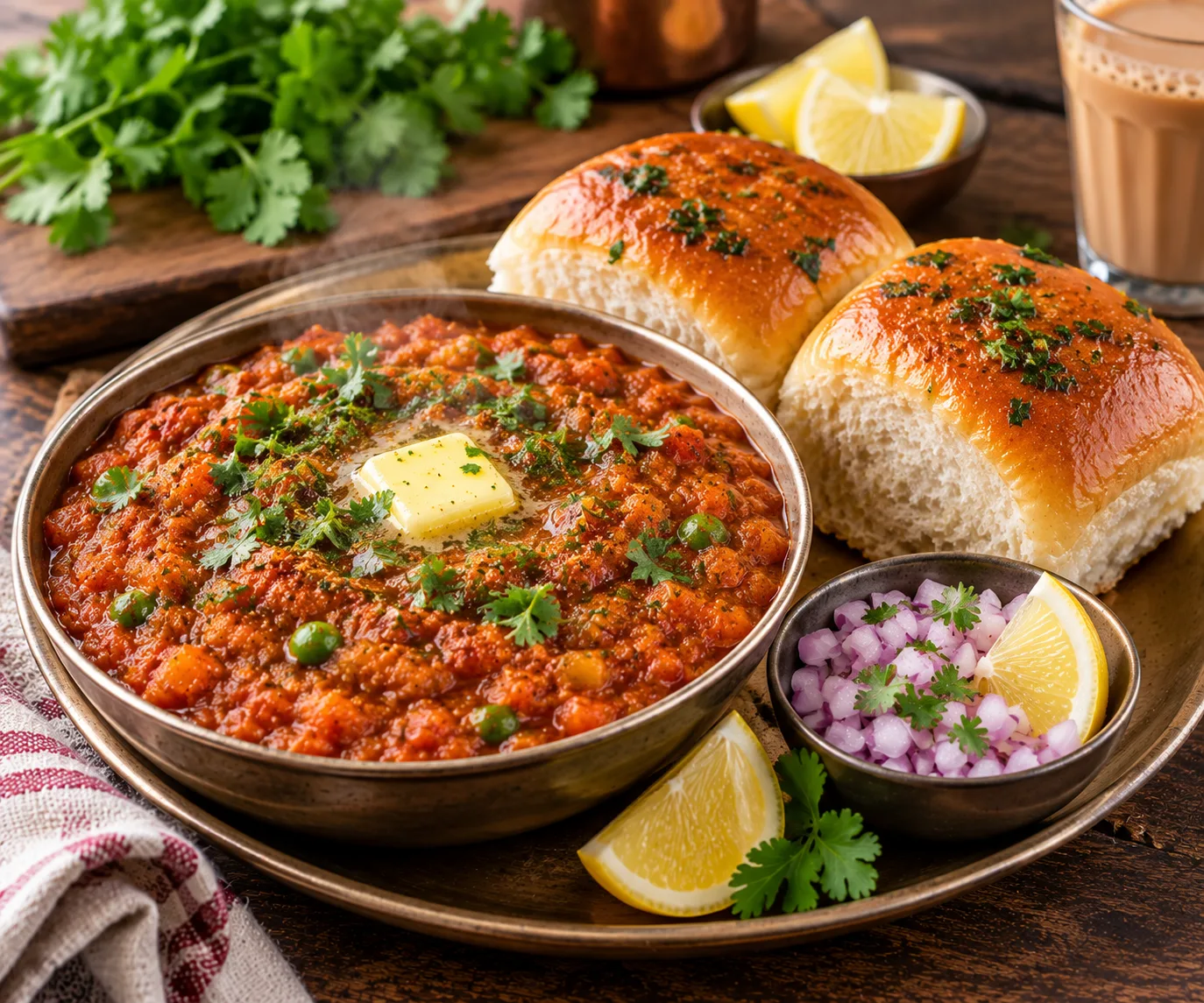 Mumbai-Style Pav Bhaji