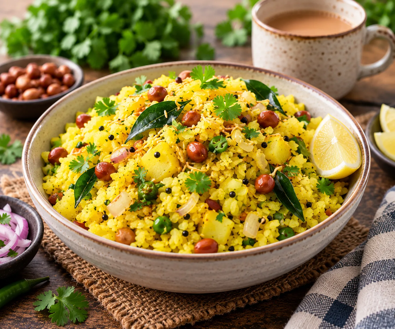 Indian-Style Poha